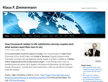 Tablet Screenshot of klausfzimmermann.de